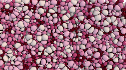 Multicolored marmalade marshmallow sweets soft body lollipops capsules, tablets background