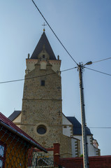 Fototapeta na wymiar wieża kościoła