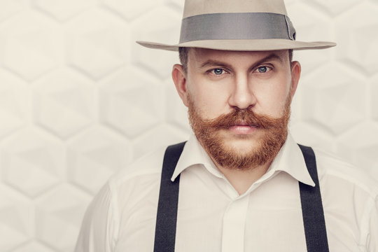 man in white