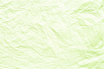 Light green crumpled background texture