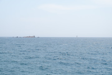 Fototapeta premium ship in sea
