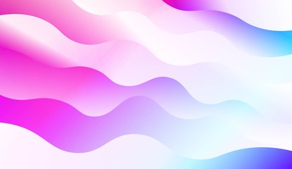 Modern Background With Dynamic Effect. For Futuristic Ad, Booklets. Vector Illustration with Color Gradient.