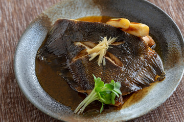 カレイの煮付け