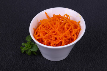Korean cattot snack salad