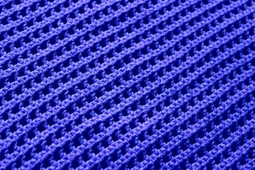 blue knitted texture in the form of squares