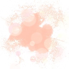 Fototapeta premium Watercolor blots. Paint stains with and without drops. Abstract colored background. A palette of watercolor stains.