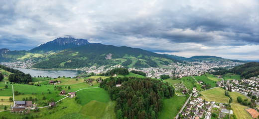 Village Horn, Mount Pilatus, Switzerland, May 13, 2018.