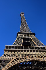 Eiffel tower in morning time