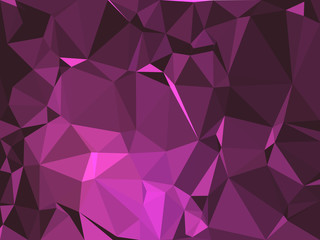 Abstract polygonal background. Triangular geometric pattern. Vector illustration.