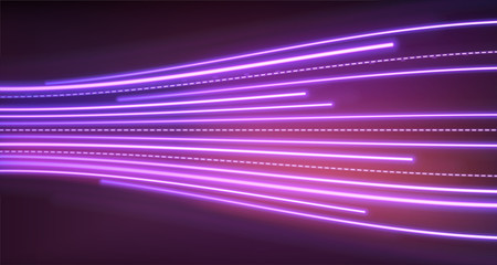 Neon lights background