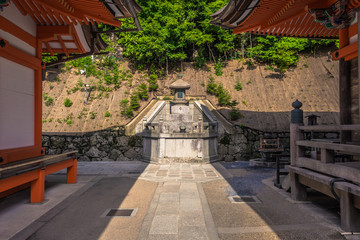 Kyoto - May 29, 2019: The Kiyomizu-Dera temple in Kyoto, Japan
