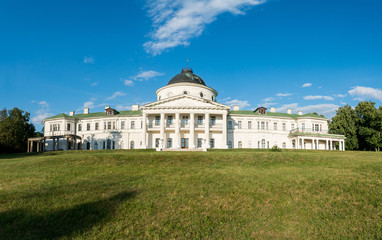 Palace on a hill in Kachanivka (Kachanovka) national nature reserve, Chernihiv region, Ukraine