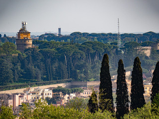 Veduta di Roma da Monte Mario