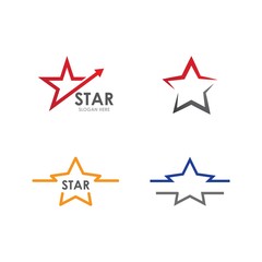 Star Logo and icon Template