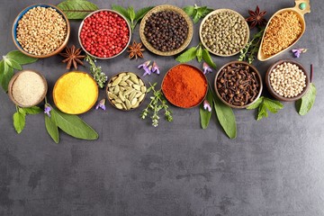 Herbs and spices.