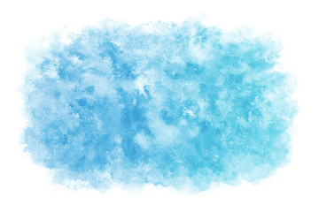 空 雲 青 夏 水彩 背景