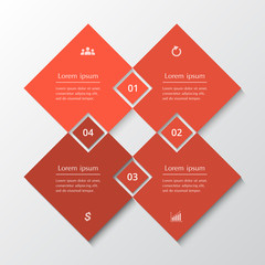 Step by step infographic.