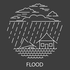 Flood Natural Disaster - 277321211