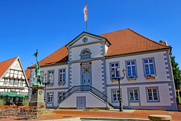 Quakenbrück: Rathaus (1818, Niedersachsen)