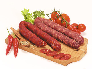 Salsiccia di suino pugliese, tipica sud Italia