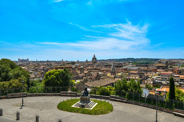 Blick auf die ewige Stadt Rom 