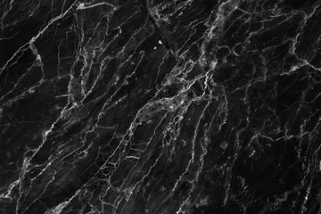 Black marble natural pattern for background, abstract natural marble black and white for design.