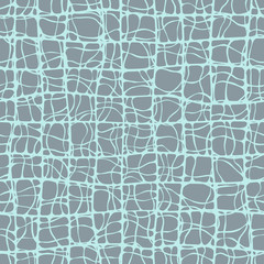 Abstract pattern with tangled lines like lace. Linear web-like background.