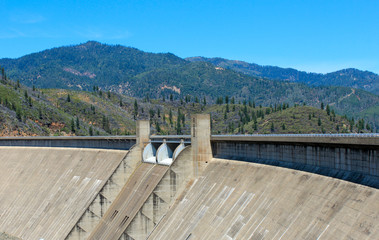 Shasta Dam -  dam across the Sacramento River in Northern California in the United States