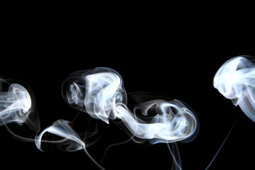 Smoke abstract background
