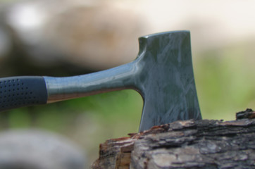 A camper's hatchet