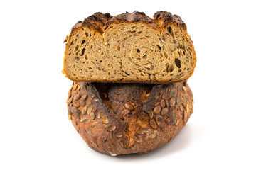 Kartoffelmehlbrot mit Kürbiskernen