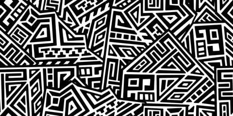 Creative Geometric Vector Seamless Pattern