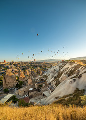 Hot air balloons