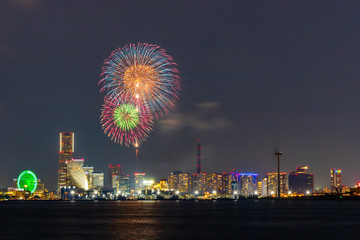 みなとみらいの花火・横浜