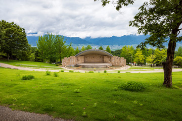 Obraz premium 笛吹川フルーツ公園