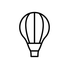 Hot Air Ballon symbol icon vector