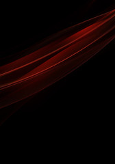 Abstract background waves. Black and red abstract background for wallpaper oder business card