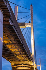 横浜の夜景・ベイブリッジ