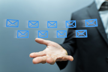 Mail Communication Connection message to mailing