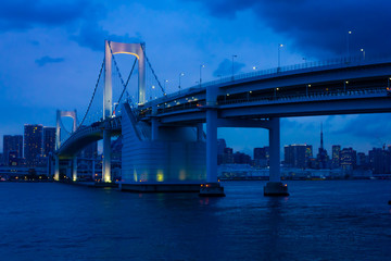 レインボーブリッジの風景