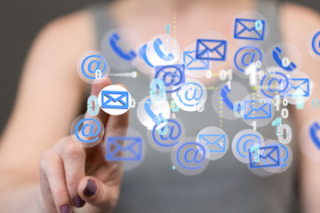 Mail Communication Connection message to mailing