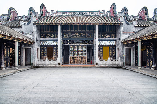 South Ancient Architecture Courtyard, Zumiaoling, Foshan, Guangdong, China