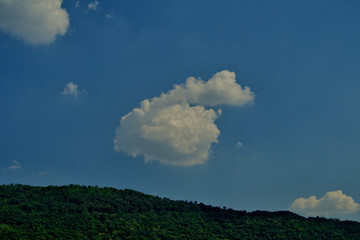 blue sky and cloud,nature, white, landscape, cloudscape, weather, summer, fluffy,