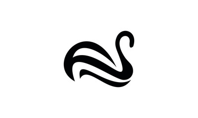 Fototapeta premium duck logo