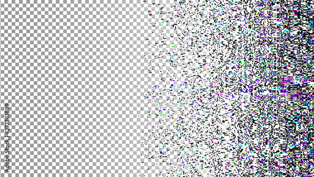 Poster glitch background. grunge texture. unusual glitch. computer screen error. digital pixel noise. abstr