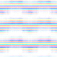 Horizontal seamless grunge brush striped pattern. Colorful stripes on white background. Seamless pattern with color grunge stripes.