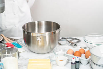 Baking cookies