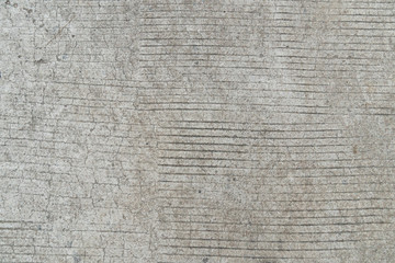 Line pattern on cement floor for road for background and textured.