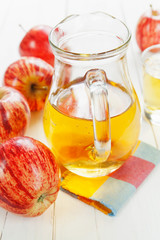 Fresh apple juice