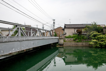 金沢浅野川のリバーサイドビュー